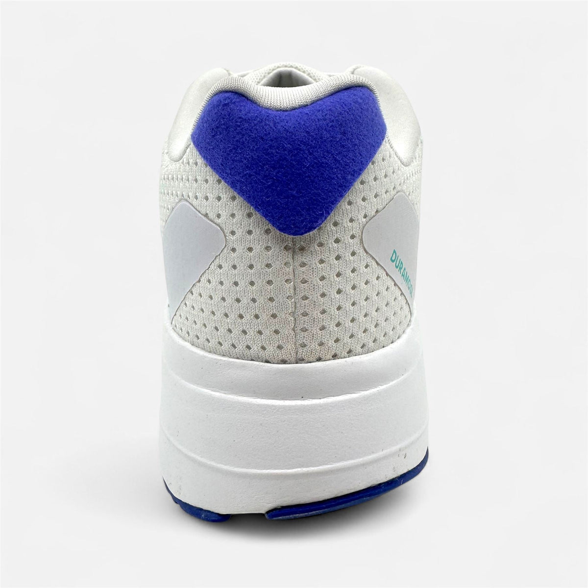 Adidas Duramo SL Cloud White Lucid Blue Flash Aqua Mens Athletic Sneaker
