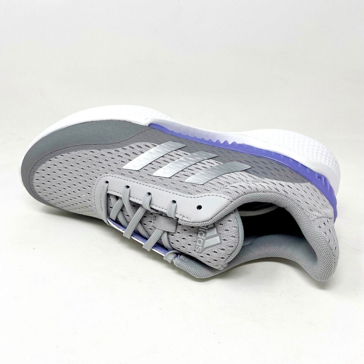 Adidas Summervent Grey Silver Purple Womens Spikeless Golf Shoes GV9749