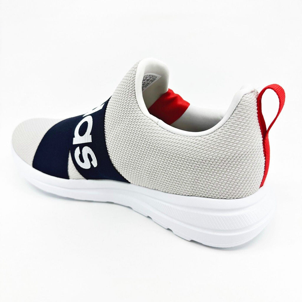 Adidas Lite Racer Adapt 6.0 White Navy Mens Running Shoes IF7348
