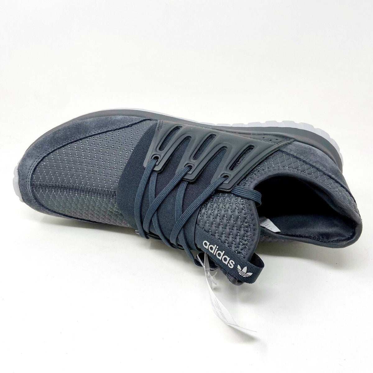 Adidas Originals Tubular Radial Solid Gray Mens Casual Trainers Sneakers BB2399
