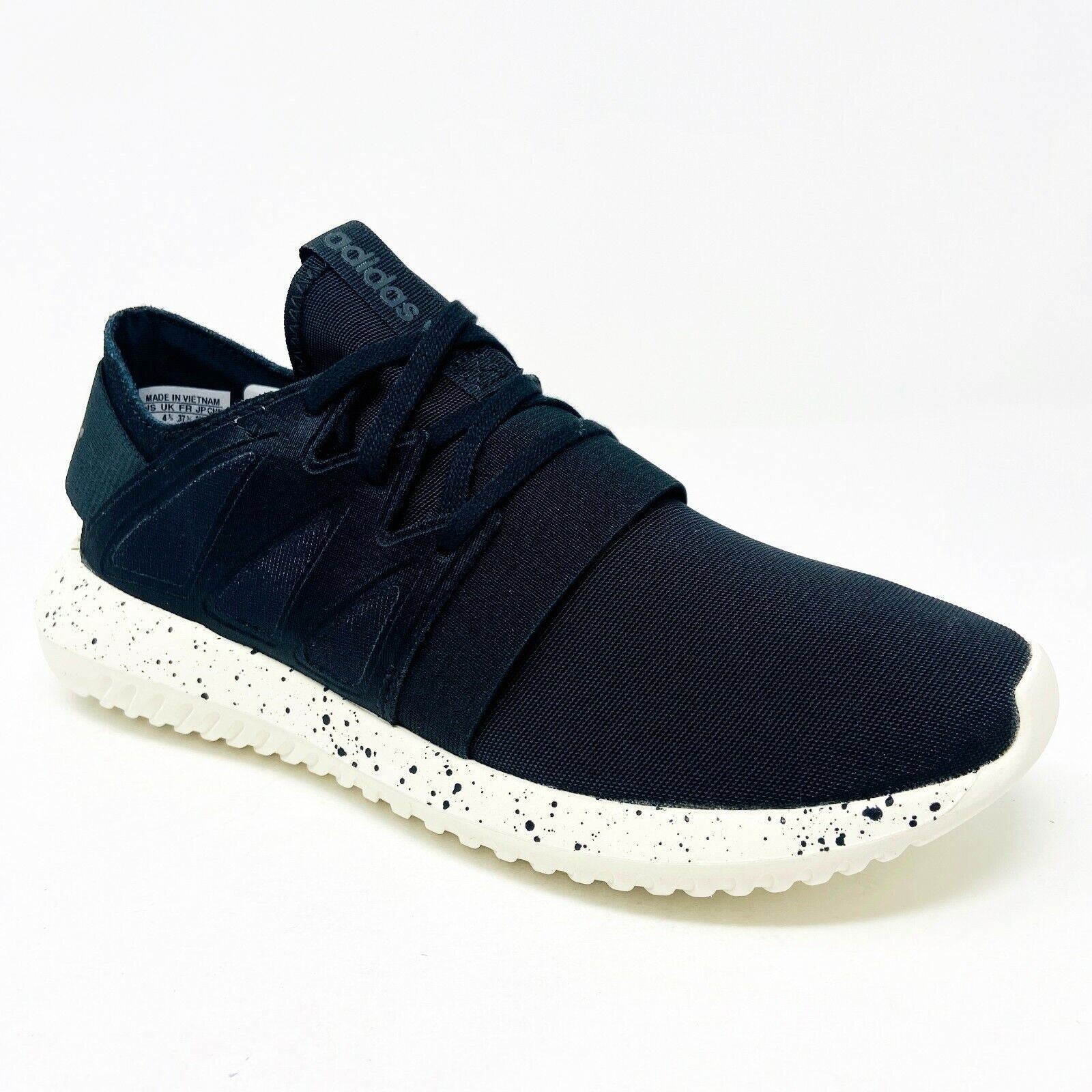 Adidas Originals Tubular Viral Core Black White Womens Athletic Sneakers S75915