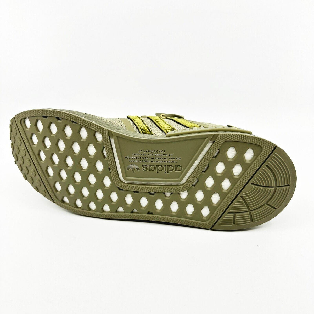 Adidas NMD R1 Orbit Green Velvet Womens Running Sneakers GY1321