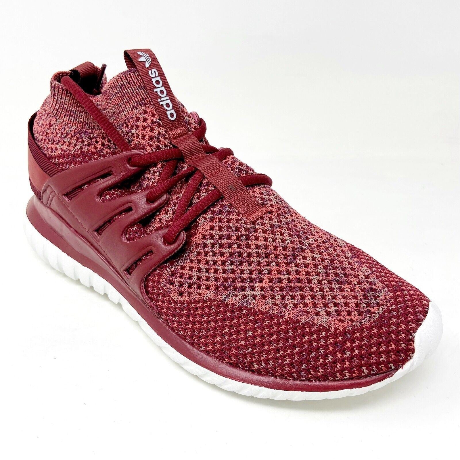 Adidas Originals Tubular Nova PK Mystery Red Mens Primeknit Trainers BB8406