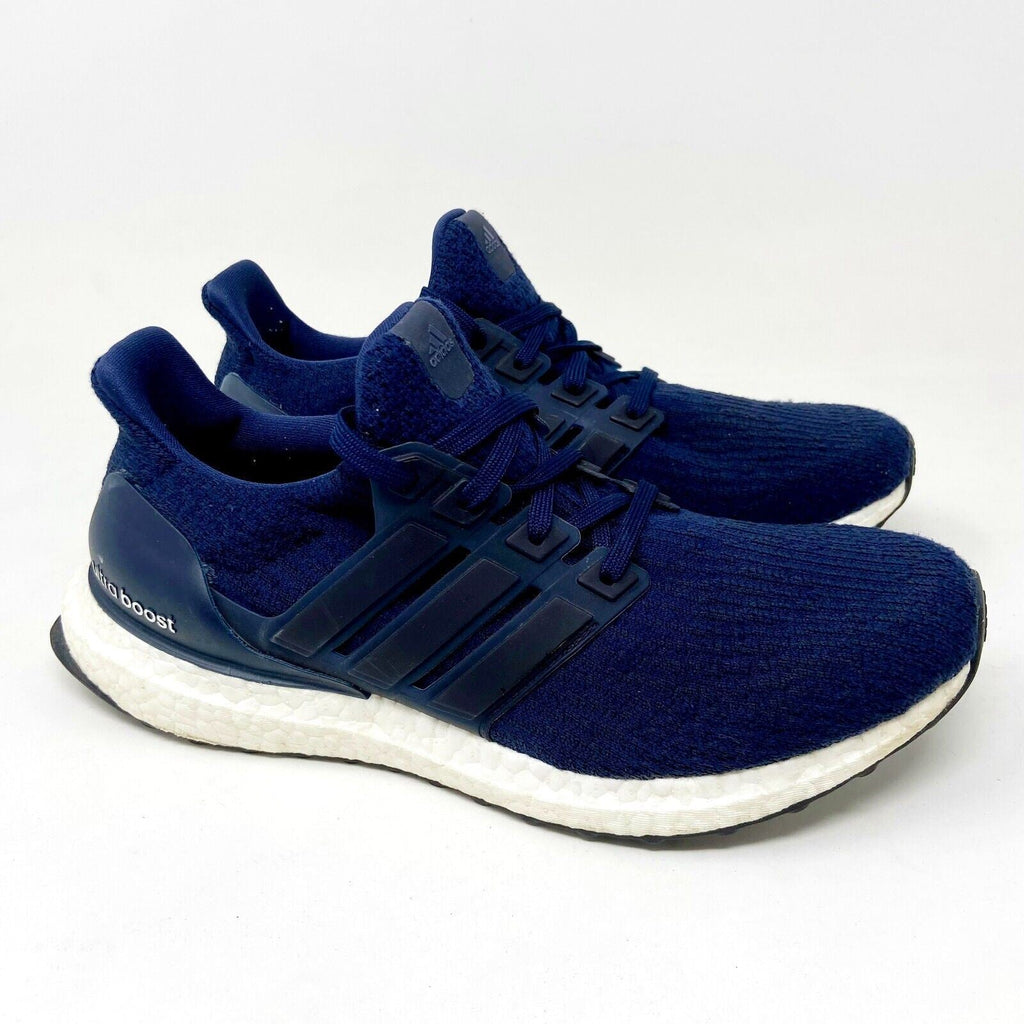 Adidas UltraBoost 3.0 Collegiate Navy Blue Mens Size 7.5 Sneakers BA8843