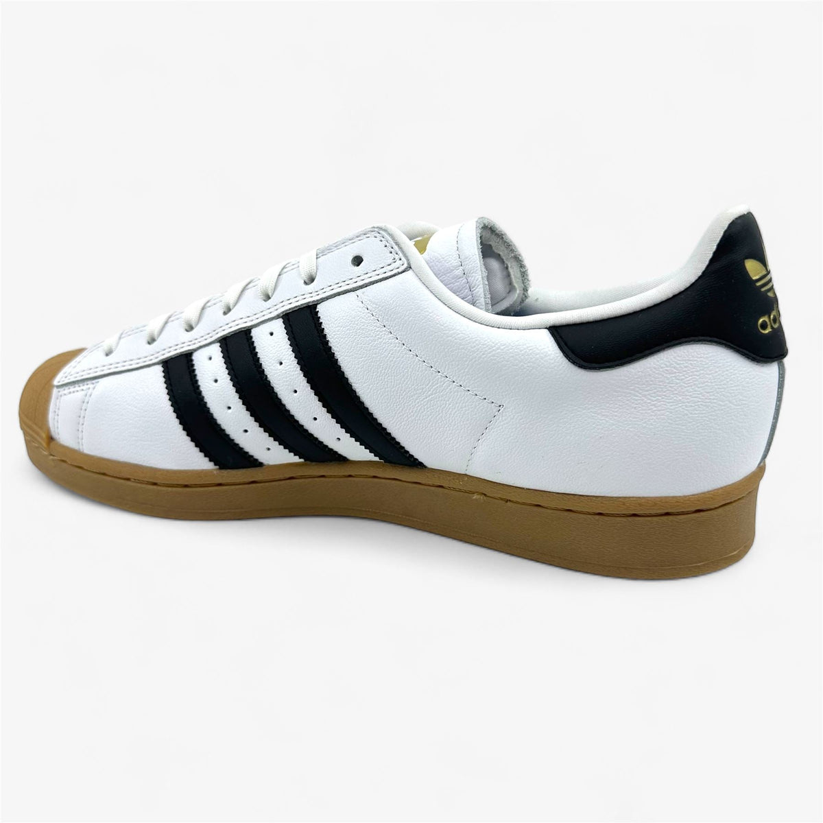 Adidas Superstar ADV White Black Gum Mens Size 11.5 Athletic Sneaker