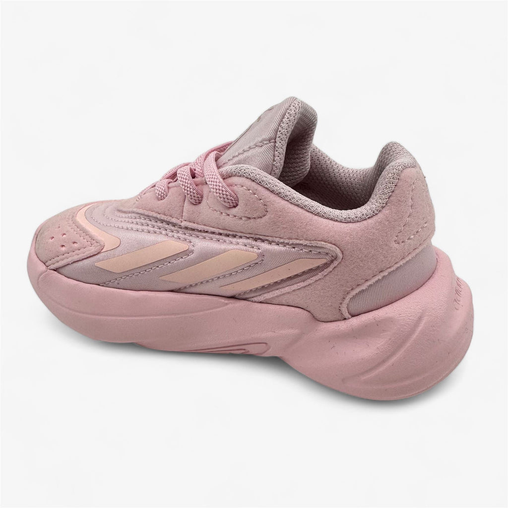 Adidas Ozelia EL Clear Pink Black Toddler Girls Athletic Sneaker