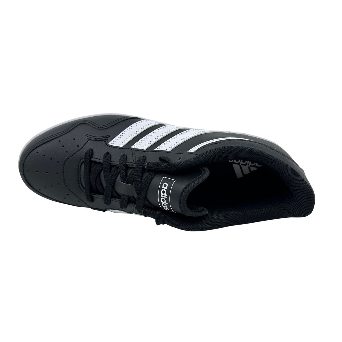 Adidas Hoops 4.0 Core Black Cloud White Mens Athletic Sneaker