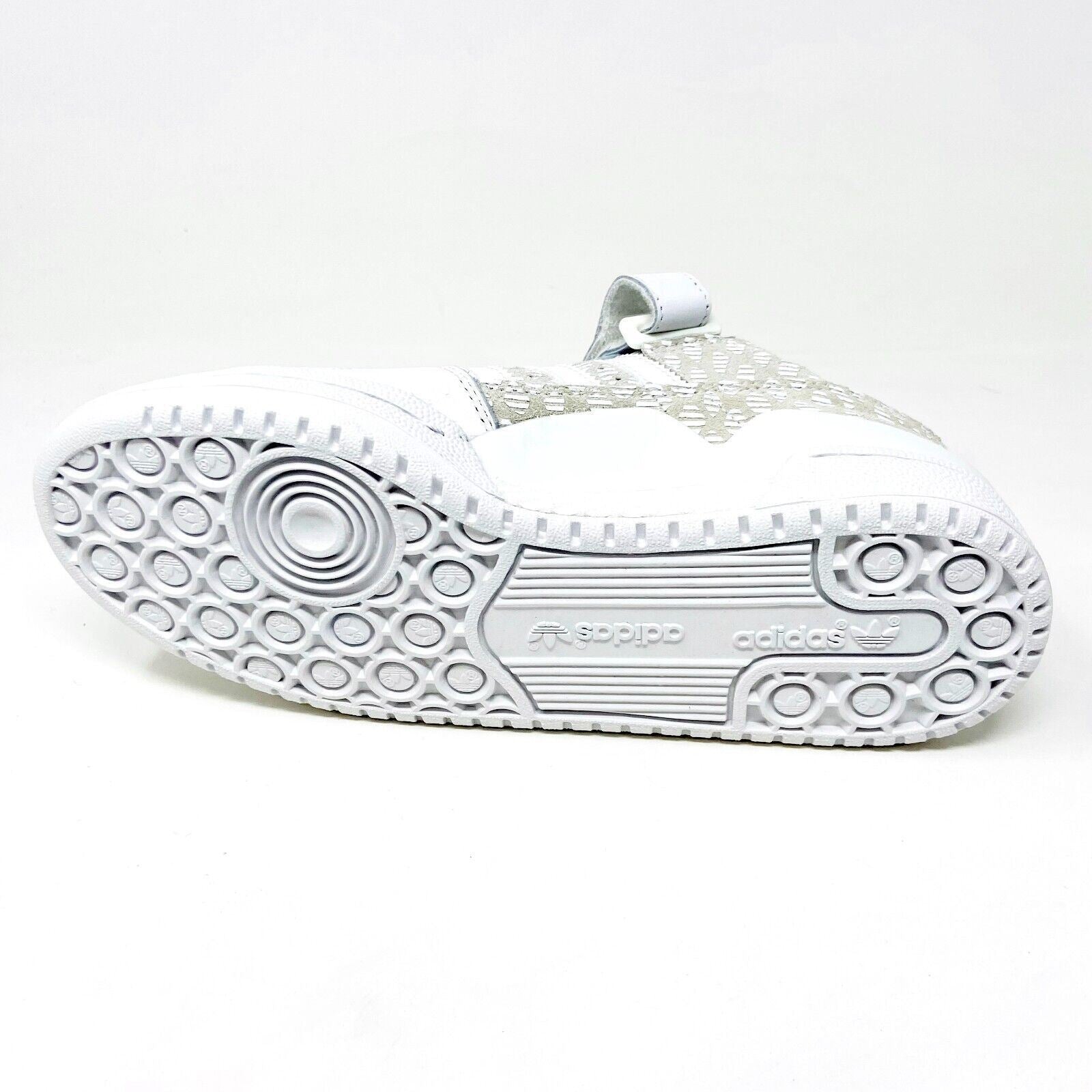 Adidas Originals Forum Low White Gray Womens Size 7 Trainer Sneakers BY9348