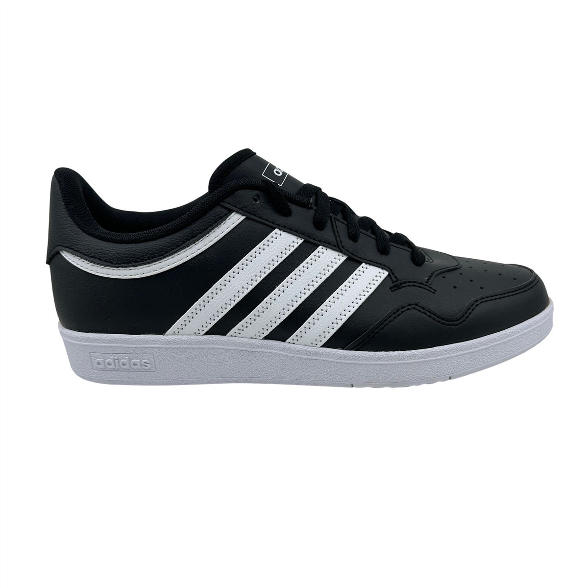 Adidas Hoops 4.0 Core Black Cloud White Mens Athletic Sneaker