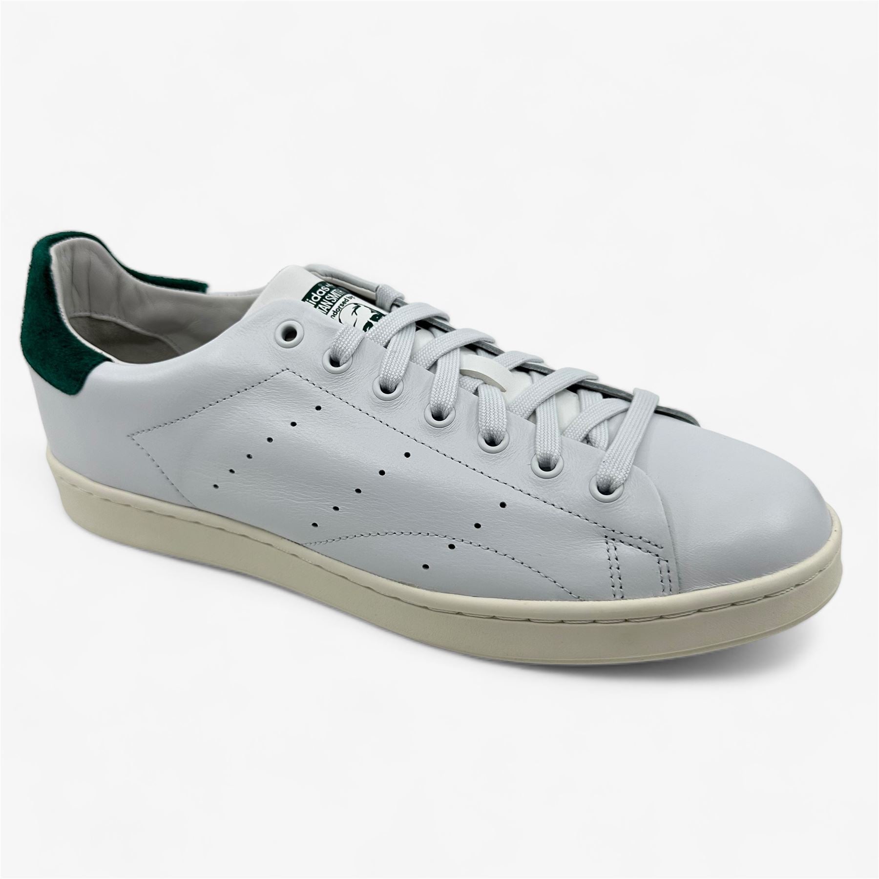 Adidas Stan Smith H Crystal White Collegiate Green Mens Athletic Sneaker