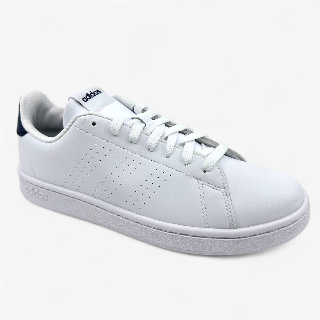 Adidas Advantage White Legend Ink Mens Athletic Sneaker