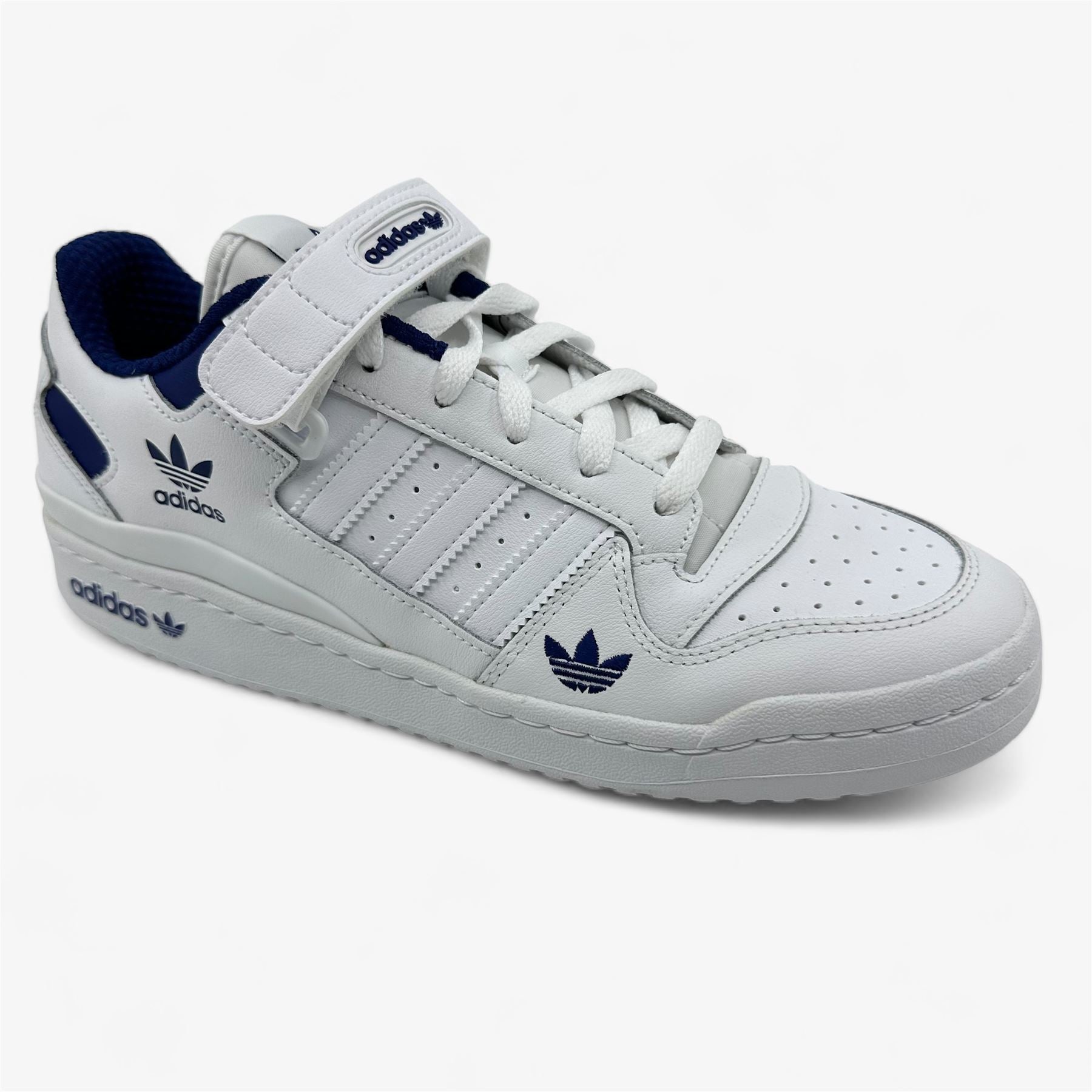 Adidas Forum Low White Victory Blue Mens Size 13 Athletic Sneaker