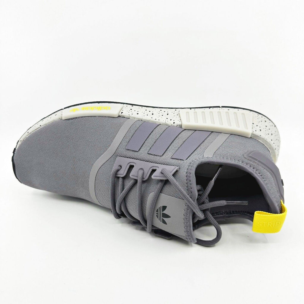 Adidas NMD R1 Trace Gray Speckle White Mens Sneakers GX9534