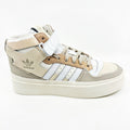 Adidas Forum Bonega Mid Ecru Tint Cloud Womens Sneakers GW7061