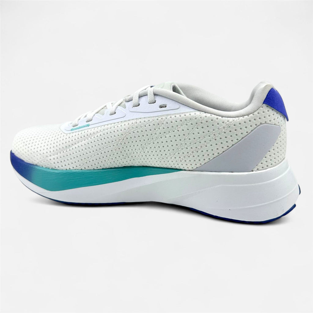 Adidas Duramo SL Cloud White Lucid Blue Flash Aqua Mens Athletic Sneaker