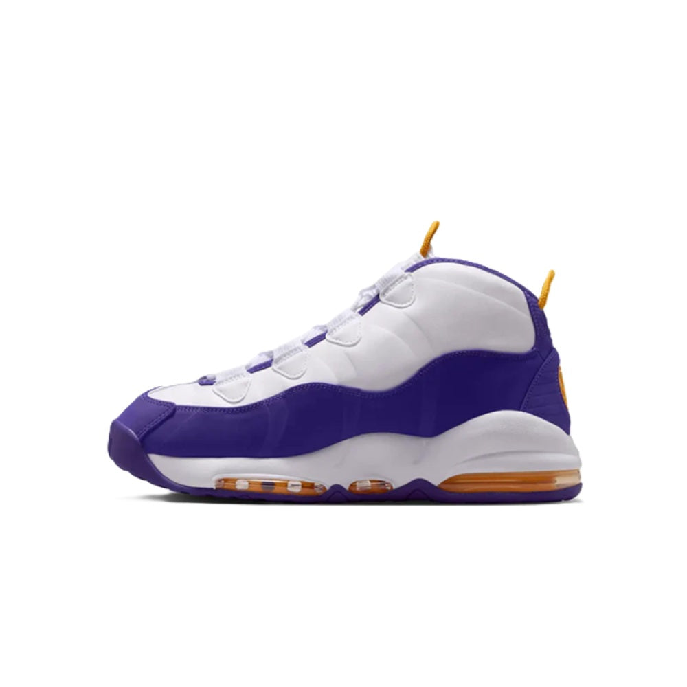 Men's Nike Air Max Uptempo "Lakers" White/Court Purple-White-White (311090 103)