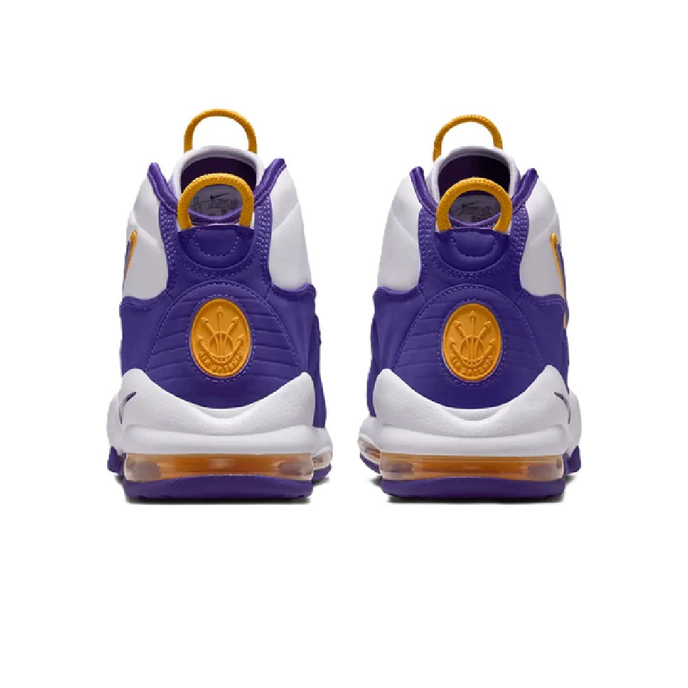 Men's Nike Air Max Uptempo "Lakers" White/Court Purple-White-White (311090 103)