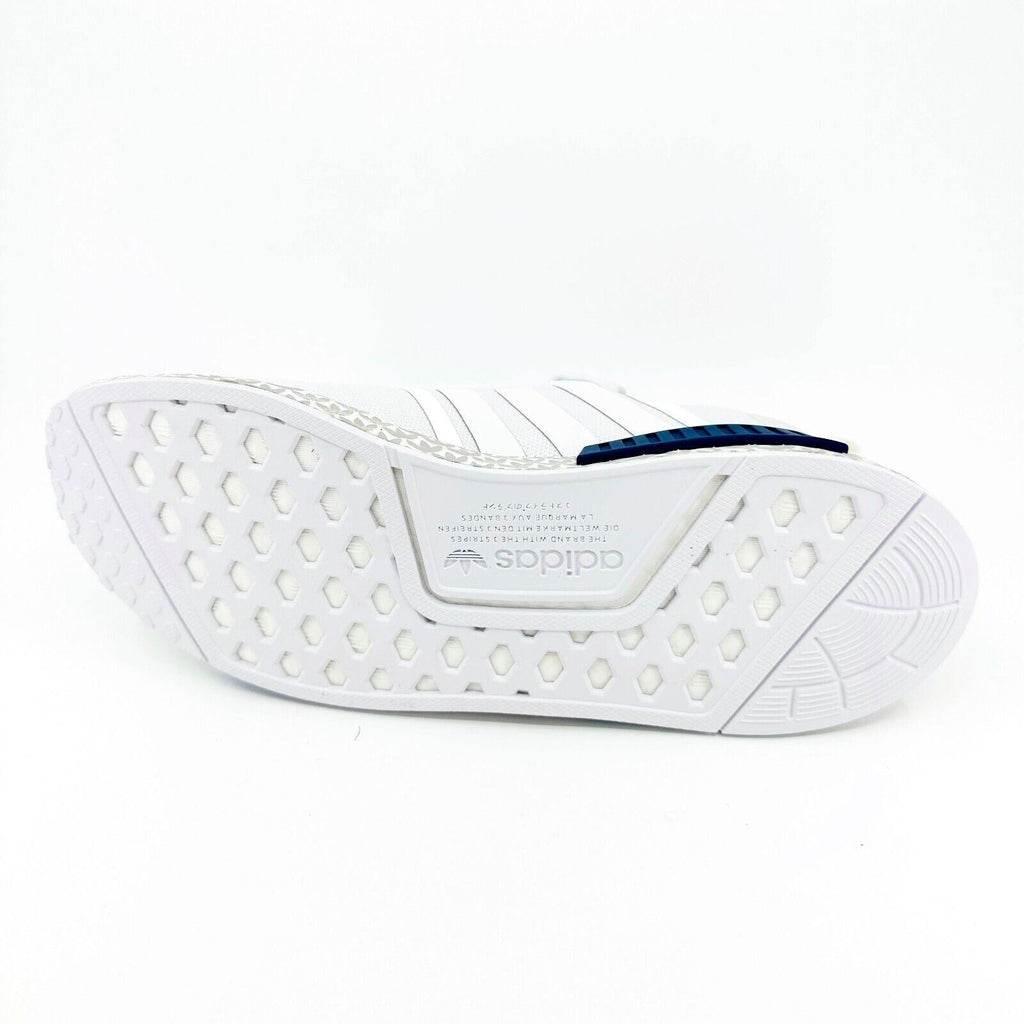 Adidas Originals NMD R1 Cloud White Royal Blue Mens Running Sneakers GY7368