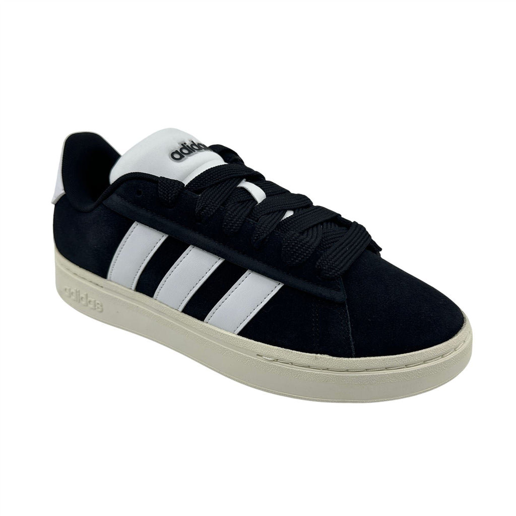 Adidas Grand Court Alpha 00s Black White Mens Athletic Sneaker