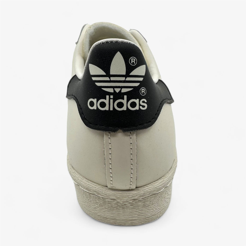 Adidas Superstar 82 Cloud White Black Mens Athletic Sneaker