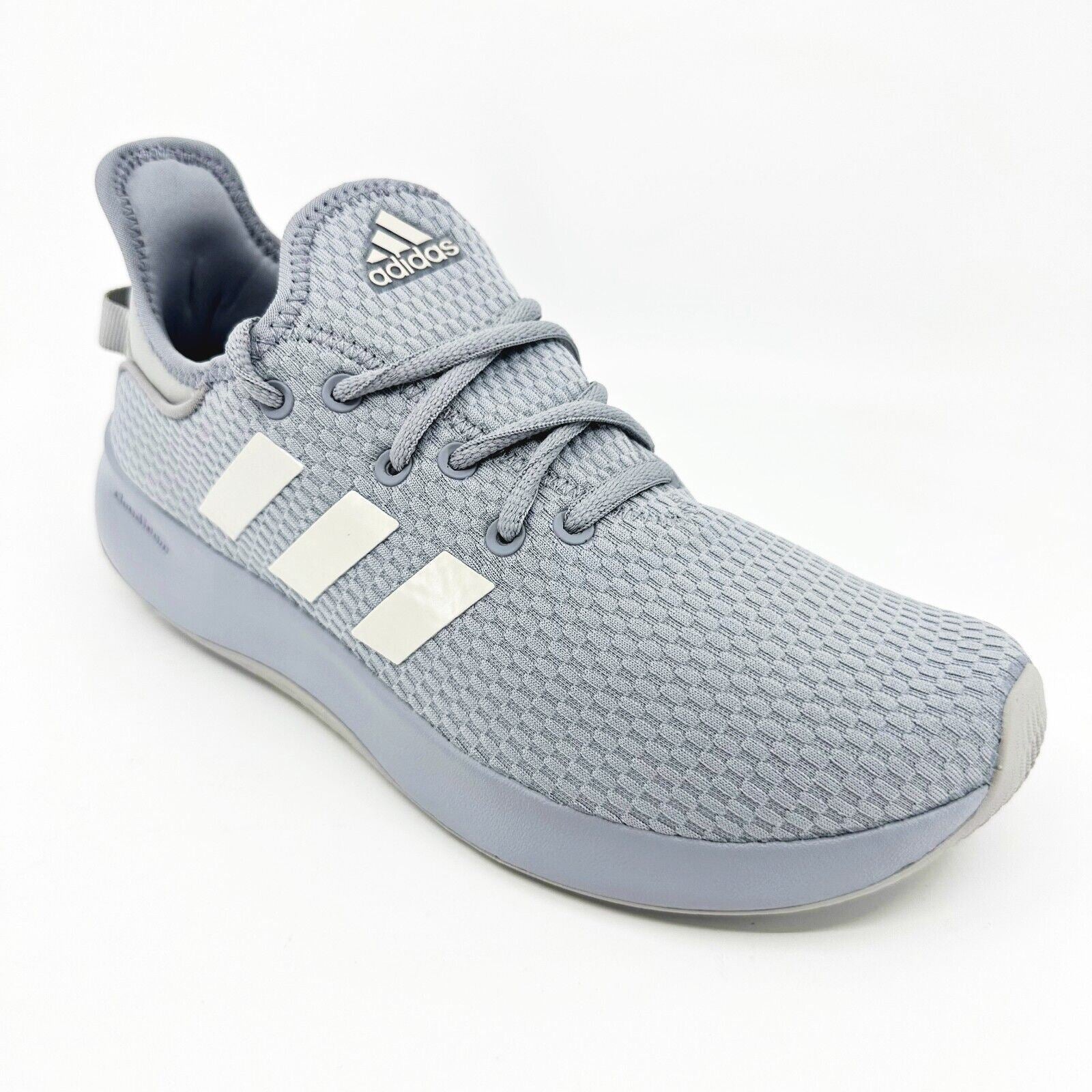 Adidas Cloudfoam Pure SPW Halo Silver Gray Womens Running Shoes IF5580