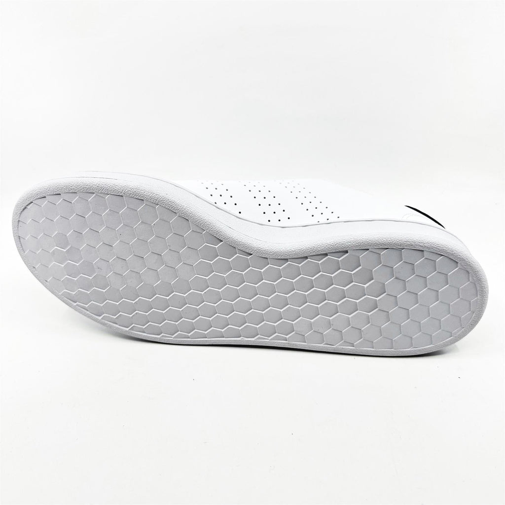 Adidas Advantage Cloud White Trace Grey Mens Athletic Sneakers