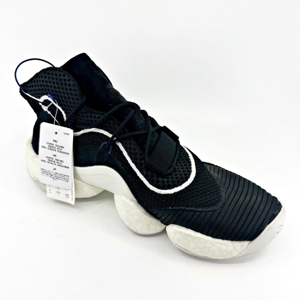 Adidas Crazy BYW LVL 1 Black White Mens Size 9 Amputee Left Shoe Only CQ0991