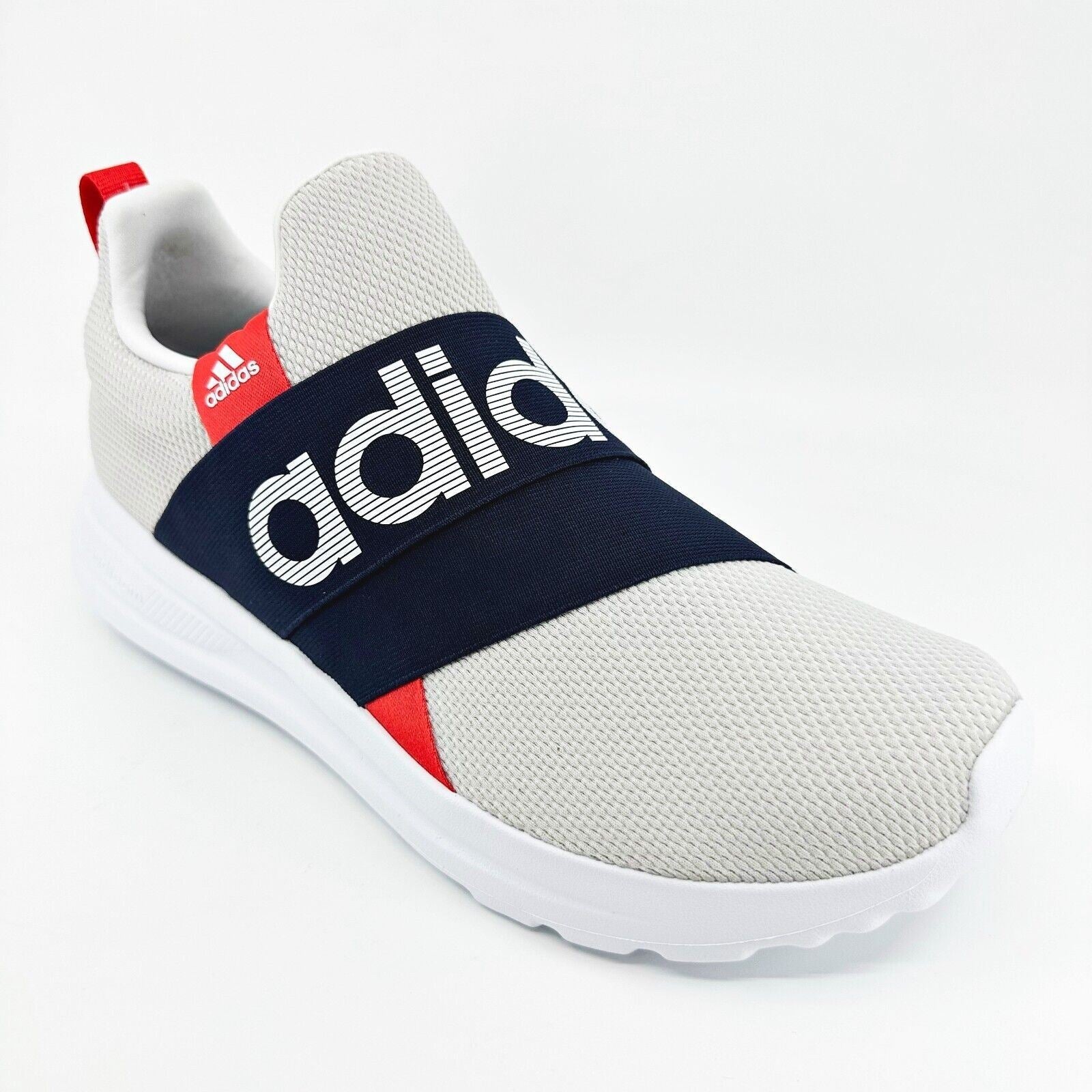Adidas Lite Racer Adapt 6.0 White Navy Mens Running Shoes IF7348