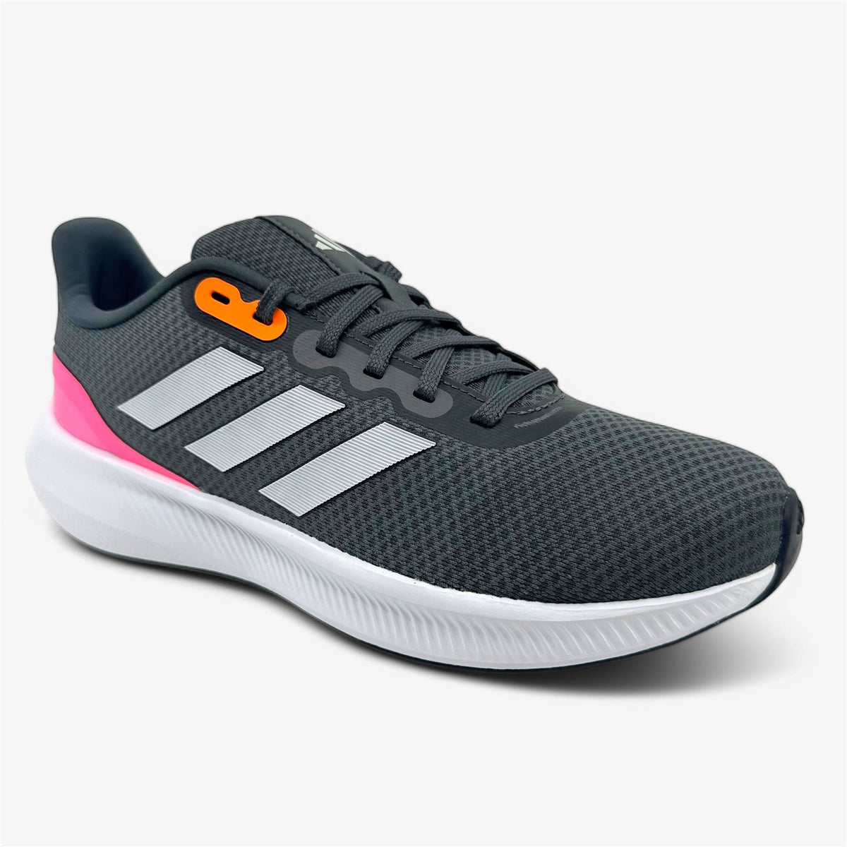 Adidas Runfalcon 3.0 Grey Beam Pink Womens Athletic Sneaker