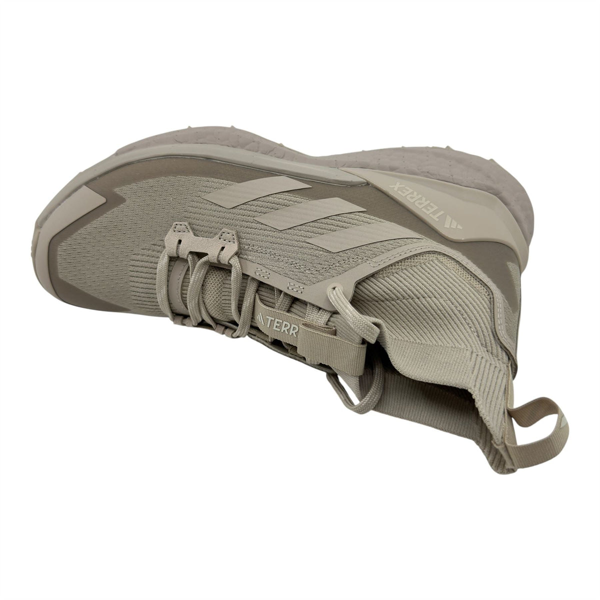 Adidas Terrex Free Hiker 2.0  Wonder Beige Aluminum Womens Boot Combat