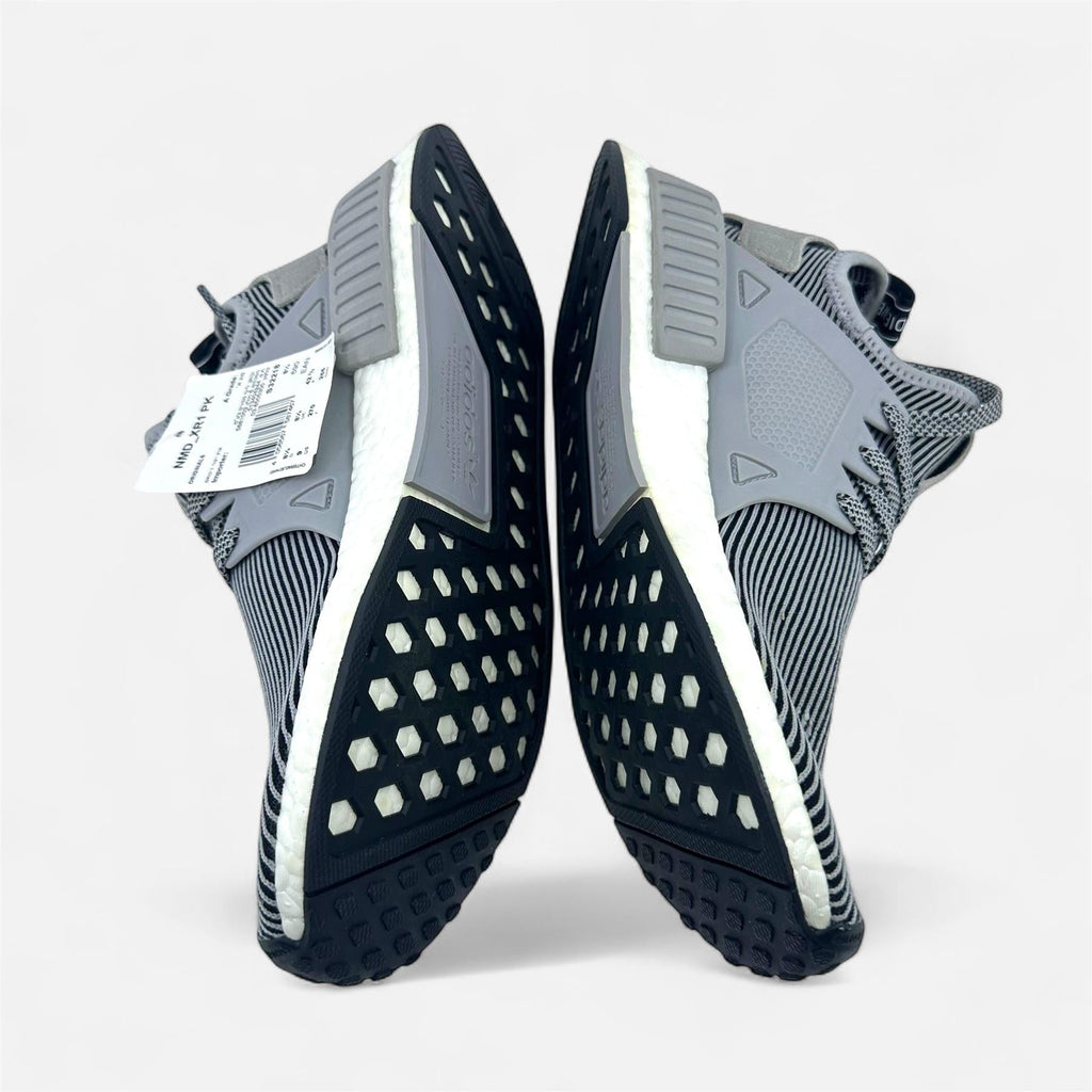 Adidas NMD XR1 Primeknit Granite Gray Mens Size 9 Athletic Sneaker