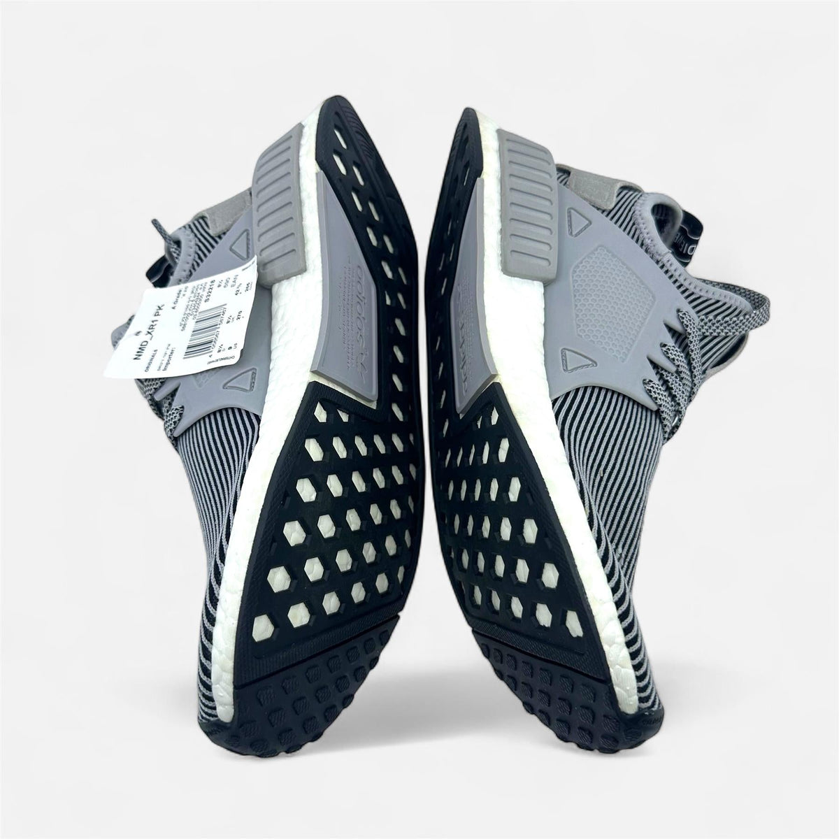 Adidas NMD XR1 Primeknit Granite Gray Mens Size 9 Athletic Sneaker