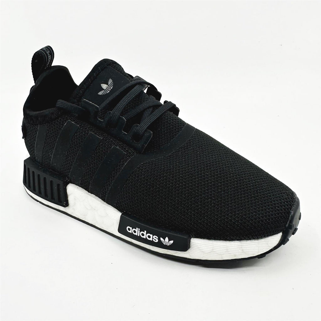 Adidas NMD R1 EL I Core Black White Toddler Athletic Sneaker H02345