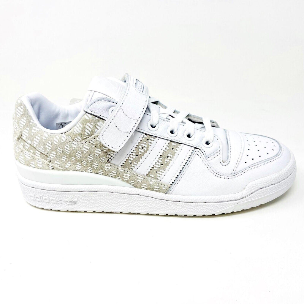 Adidas Originals Forum Low White Gray Womens Size 7 Trainer Sneakers BY9348