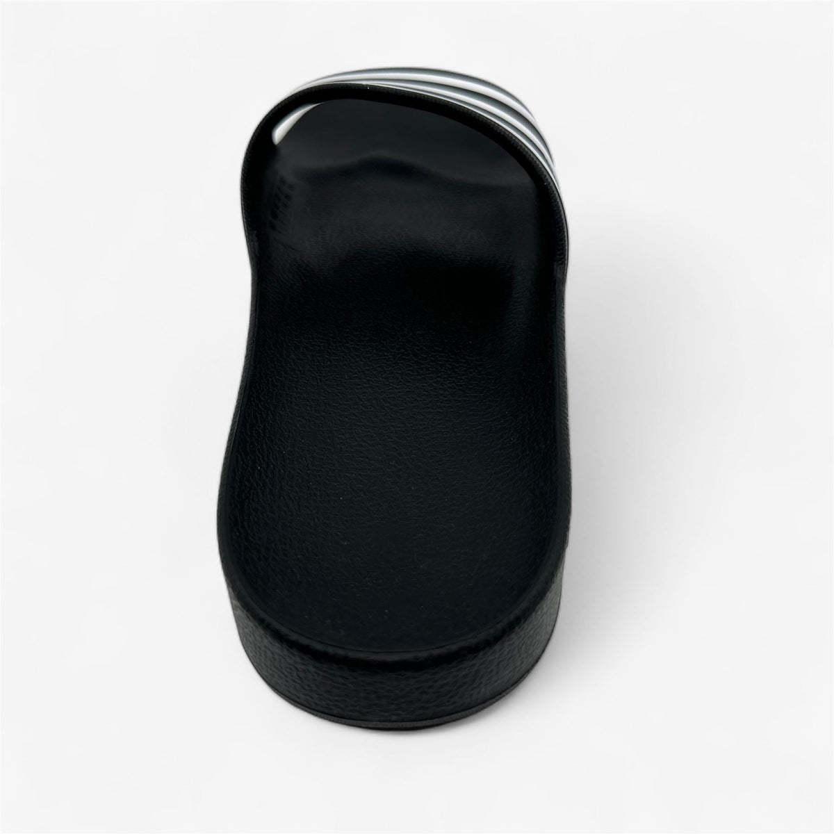 Adidas Adilette Aqua Black White Womens Athletic Slip-On