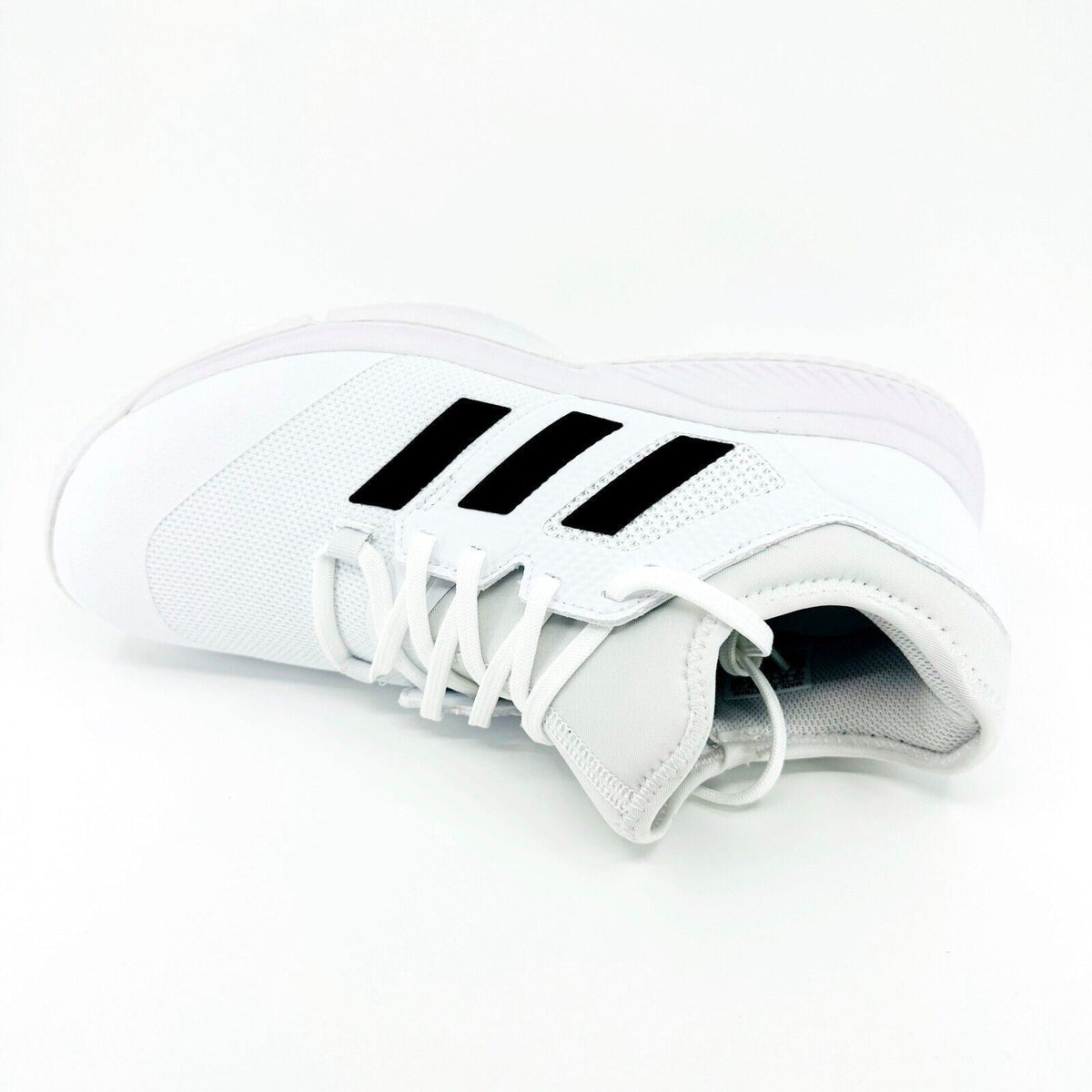 Adidas Court Team Bounce White Black Womens Size 9 Badminton Trainers FX1805