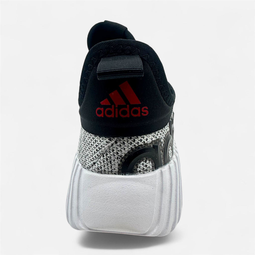 Adidas Kaptir 3.0 White Core Black Scarlet Mens Athletic Sneaker