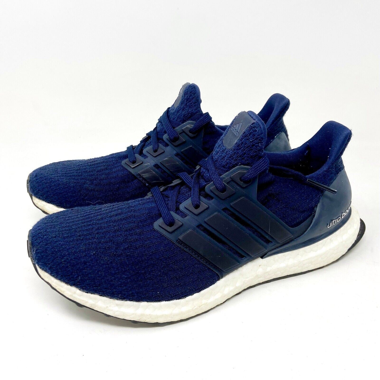 Adidas UltraBoost 3.0 Collegiate Navy Blue Mens Size 7.5 Sneakers BA8843