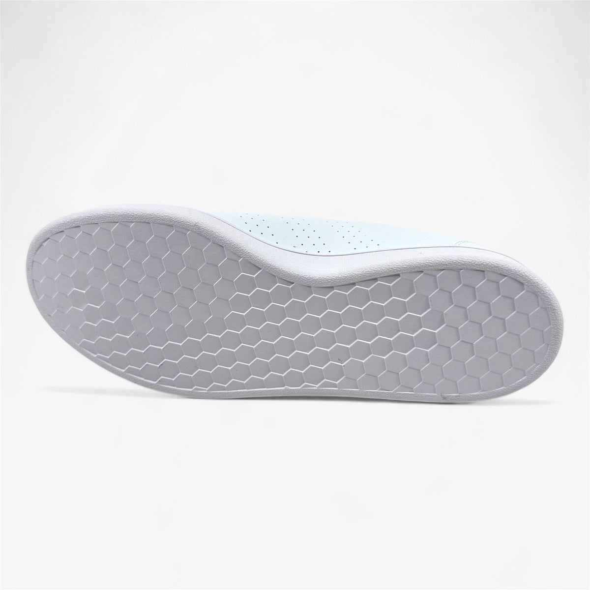 Adidas Advantage Base Cloud White Green Mens Athletic Sneaker