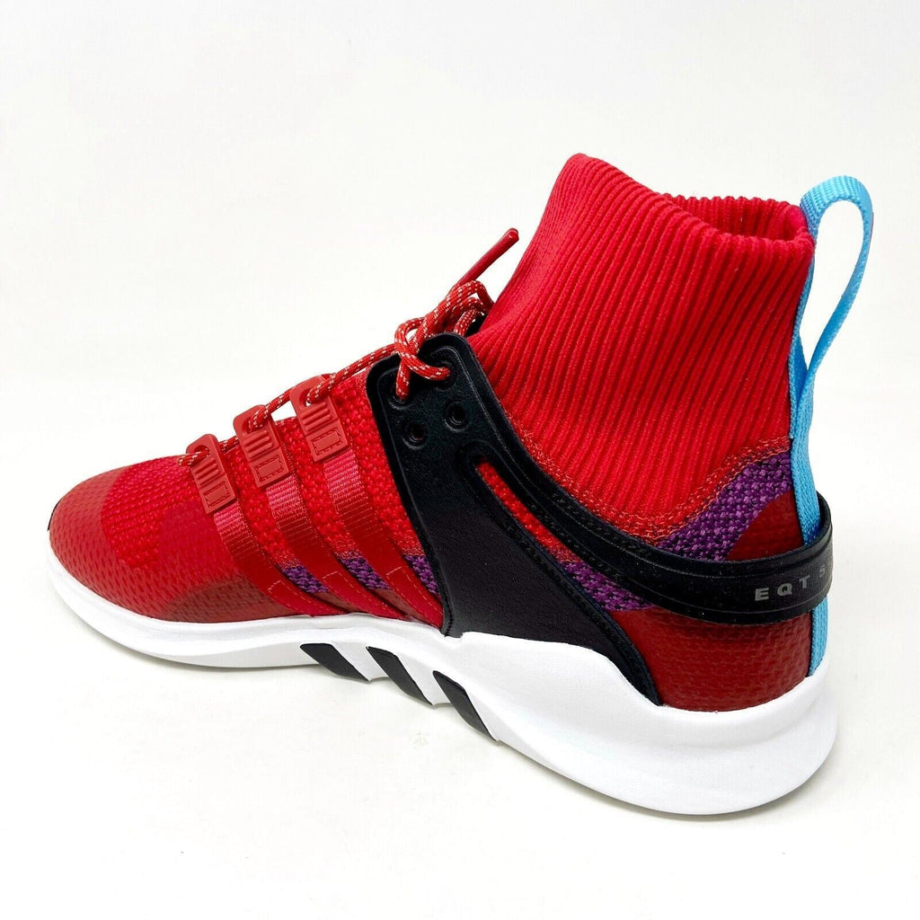 Adidas Originals EQT Support ADV Winter Scarlet Red Mens Running Sneakers BZ0640