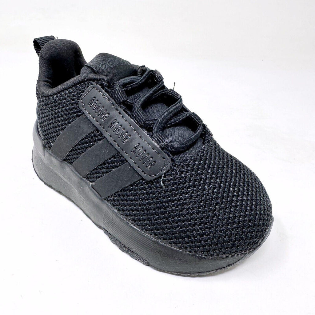 Adidas Racer TR21 Triple Black Infant Baby Size 5 Casual Sneakers GZ9129