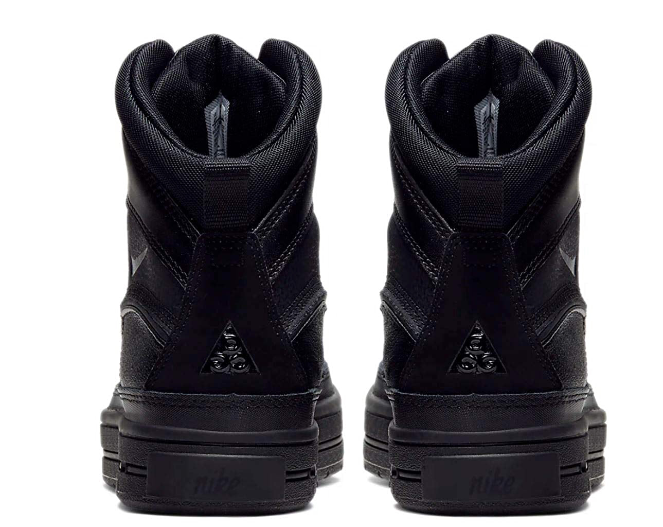 Big Kid's Nike Woodside 2 High Black/Black-Black (524872 004)