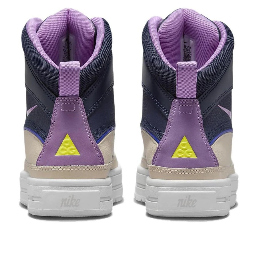 Big Kid's Nike Woodside 2 High Sanddrift/Rush Fuchsia (524872 100)