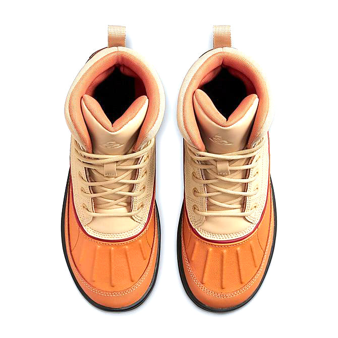 Big Kid's Nike Woodside 2 High Sesame/Game Royal-Hot Curry (524872 201)