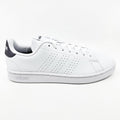 Adidas Advantage Cloud White Trace Grey Mens Athletic Sneakers