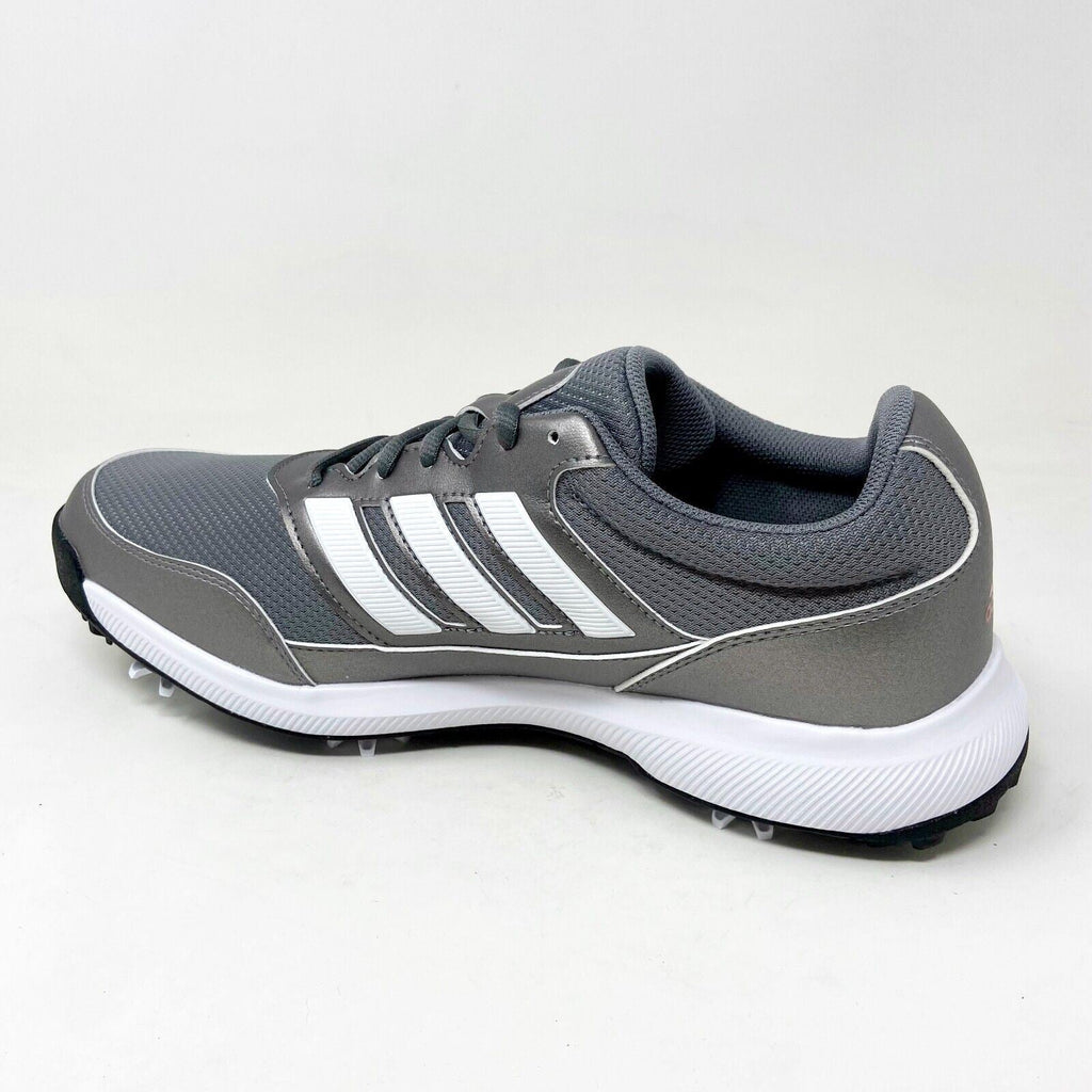 Adidas Tech Response 2.0 Iron White Scarlet Mens Wide Width Golf Shoes EE9420