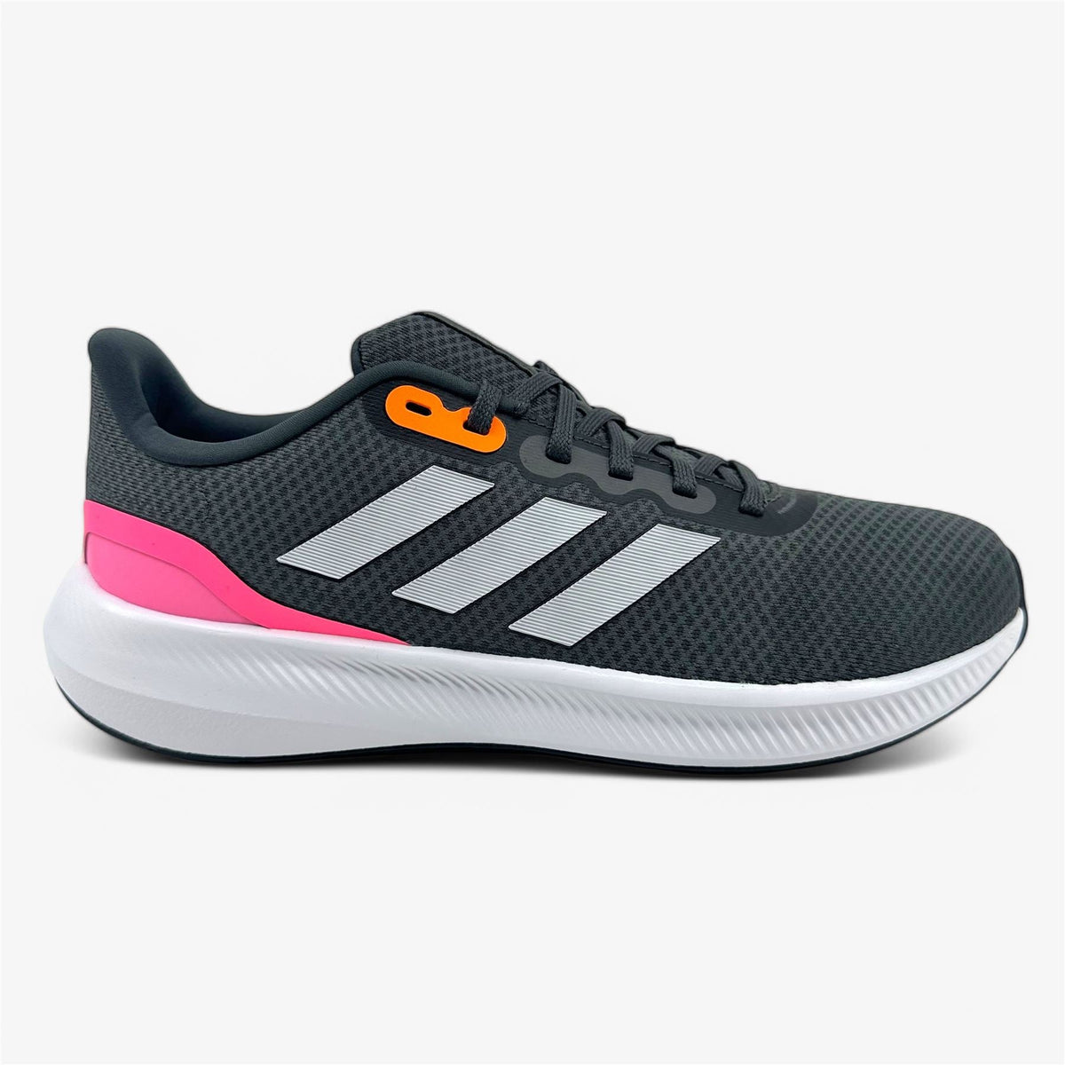 Adidas Runfalcon 3.0 Grey Beam Pink Womens Athletic Sneaker