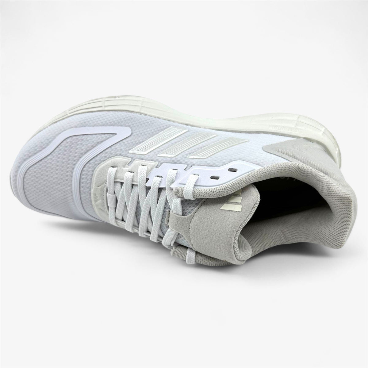 Adidas Duramo 10 Blue Fusion Cloud White Womens Athletic Sneaker