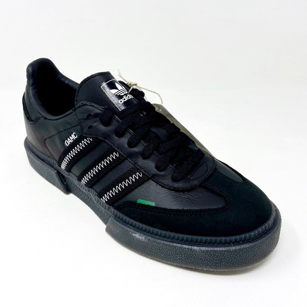 Adidas Type O-8 OAMC Triple Black Mens Leather Lifestyle Sneakers FY6948
