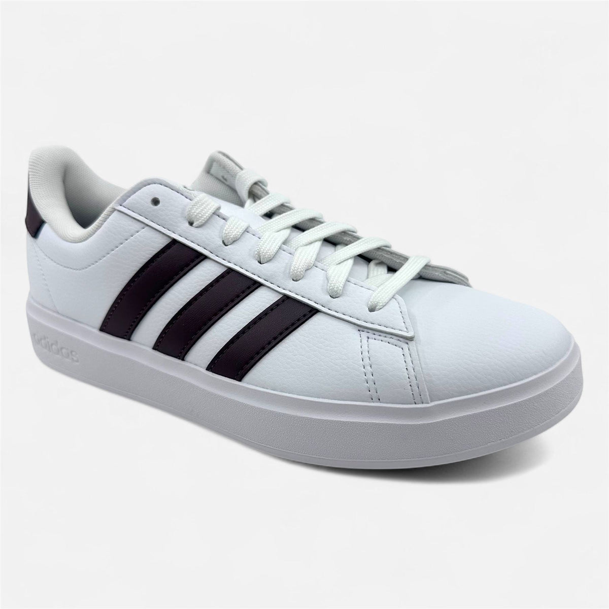 Adidas Grand Court 2.0 Cloud White Aurora Met Womens Athletic Sneaker